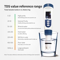 Stylo testeur 4-en-1 TDS/PH/EC/température, prix usine, très populaire, pour la sécurité de l'eau potable
