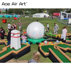 High Quality Portable Inflatable Golf Field / Mini Golf Course /Golf Inflatable For Sale