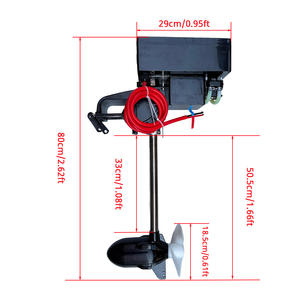 350lbs ट्रोलिंग मोटर प्रोपेलर पेडल मछली पकड़ने kekeri 5hp आउटबोर्ड इंजन - Product Image 5