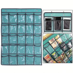 20 Pockets Clear Over <span class=keywords><strong>The</strong></span> Door Hanging Space Saver Shoe Organizer Storage - Product Image 3