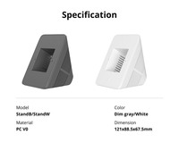 Support Sonoff B/W pour panneau de commande intelligent Tuya, écran Alexa 4 pouces, compatible avec les panneaux NS et NS Pro