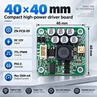 Module de circuit imprimé (PCB) de pilote laser bleu haute puissance ZhonNa TTL PWM pour équipement d'alignement de roues et accessoires