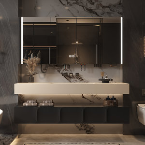 Lemari Penyimpanan Dapur Kaleido OEM 2026, Rak Sepatu Kayu Modular, Lemari Pantry Kayu Solid, Kabinet Kamar Mandi - Product Image 6