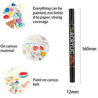 NANMU – Lot de marqueurs artistiques effaçables double-pointe 12/24/36/48 couleurs, haute qualité, en plastique acrylique, pour enfants – Meilleures ventes