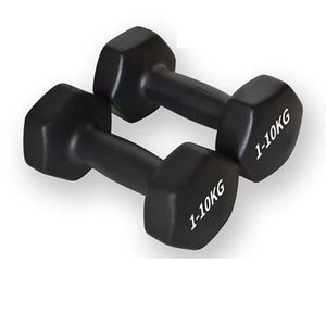 Douanes Coloré 0.5kg -10kg l Home Gym Formation Femmes Vinyle Enduit Hex Haltères à Vendre - Product Image 1