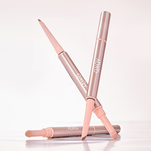 Wholesale Matte <b>Eyeshadow</b> Stick with Brush Private Label Custom Bulk Thin Eye Highlighter Pen Makeup Color <b>Eyeshadow</b> Pencil - Product Image 1