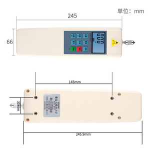 Medidor de fuerza de tracción y compresión digital Siwei SH 1000N, máquina electrónica de ensayo de tracción para aplicaciones automotrices, mecánicas y electrónicas. - Product Image 3