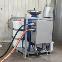 Machine de sablage humide pour la décapage de la rouille et la décapage de la peinture sur les structures en acier de navires et les véhicules automobiles