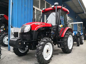 YTO 50HP 4WD Landwirtschaft traktor YTO EMF504 Landwirtschaft licher Traktor mit Scheiben pflug traktor
