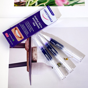 Biểu Tượng Tùy Chỉnh Màu Tím Răng Làm Trắng Bút Kit Men An Toàn Làm Trắng Bút 3Ml X3 - Product Image 2