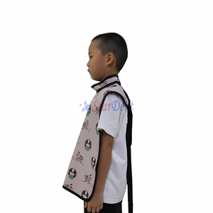 Tablier de protection dentaire contre les rayons X 0.35mmpb pour enfants