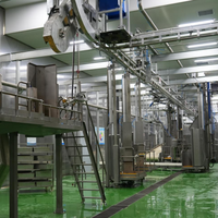 Projet clé en main complet d'abattoir de bétail pour l'usine de transformation de viande de moutons de bétail de porc