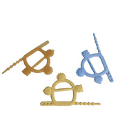 Anneau de dentition souple en silicone sans BPA, forme baleine, style animal, qualité alimentaire, pour soulager les bébés