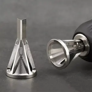 Le plus récent outil de chanfrein externe d'ébavurage tige triangulaire en acier inoxydable enlever les outils de bavure pour le forage des métaux
