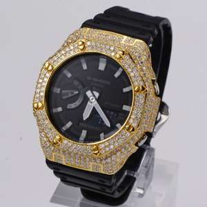 Boîtier de montre à huit vis en laiton zirconium glacé, très demandé, pour <span class=keywords><strong>GA</strong></span>-2100/<span class=keywords><strong>GA</strong></span>-<span class=keywords><strong>2110</strong></span>/GAB2100 - Product Image 4
