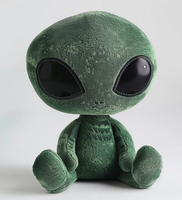 Peluche réaliste Alien vert 20cm Anime poupée peluche personnalisée animaux en peluche