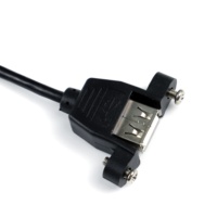 Kabel USB Male 5-Pin Molex Berkualitas Tinggi Kustom, Perakitan Kabel Pengisian Cepat 5A, Konduktor Tembaga Murni, Nilon untuk Printer Komputer