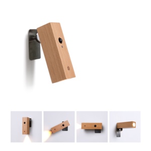 Modern Minimalist <b>Indoor</b> Led Wireless Rectangle Spotlight Manual <b>Sensor</b> Control Mini Spotlight Usb Battery Wall <b>Lights</b> - Product Image 3