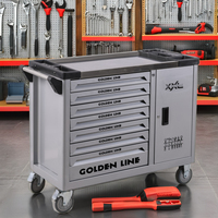 Silverado ODM Servante d'Atelier Roulante 7 Tiroirs en Acier Inoxydable