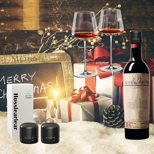 Custom Logo Bar Accessories Vacuum Feature Silicone ABS Material <b>Wine</b> Bottle <b>Stopper</b> Mini Champagne Caps Storage Plastic - Product Image 5
