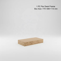 Bureau debout électrique à double moteur, réglable en hauteur, table de travail ergonomique pour ordinateur, cadre en acier noir mat