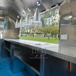 Nuevo quiosco de acero inoxidable totalmente equipado, camión de comida móvil para panadería, café, helado, perrito caliente con fruta, materia prima, industrias agrícolas - Product Image 2