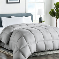 Couette ChamXue, literie moelleuse, garnissage en fibres alternatives au duvet, réversible, respirante, blanche, luxueuse, douce, confortable, qualité hôtelière