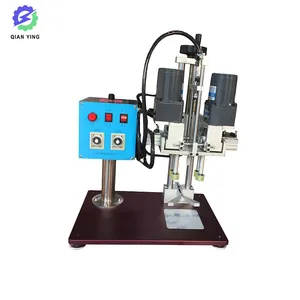 Automatic Electric Desktop Bottle Cap Tightener Sealing Machine 4 Wheels Duckbill Auto Bottle Capper Capping Machine