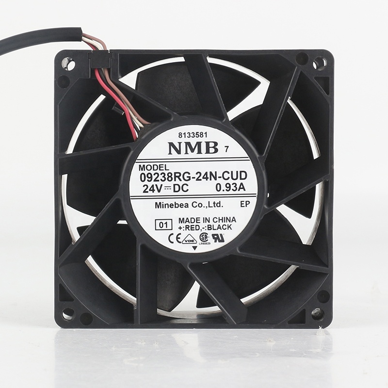 冷却ファンNMB 5V 12V 48V DC 24V 0.93A AC EC 9038 90X 90X 38MM 9CM