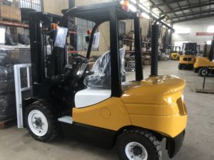 Diskon besar baru 3.5 Ton 4 roda Forklift elektrik peralatan angkat keseimbangan bertenaga baterai untuk ritel - Product Image 2