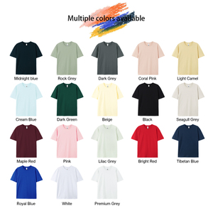 T-shirts Vierge à Personnaliser avec <span class=keywords><strong>Logo</strong></span> 220 g/m² 100 % Coton Impression T-shirts Graphiques de Haute Qualité pour Hommes - Product Image 5