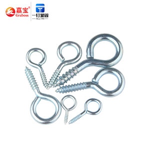 Mạ kẽm nhỏ vít mắt vít dây giày nối móc vòng Tự làm làm đồ trang sức cho hàng thủ công M3-M5 khai thác vít - Product Image 5