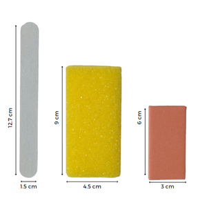 Ensemble de pédicure de haute qualité 3 pièces Nouveauté Produit de soin des pieds Échantillon gratuit Parfait pour les spas professionnels, les salons de manucure ou l'usage domestique - Product Image 2