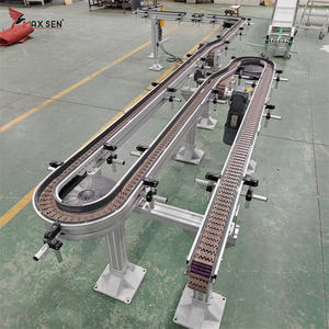 Maxsen yüksek kalite ayarlanabilir hız esnek zincir kemer özel renk Pom malzemeleri zincir kemer konveyör - Product Image 5