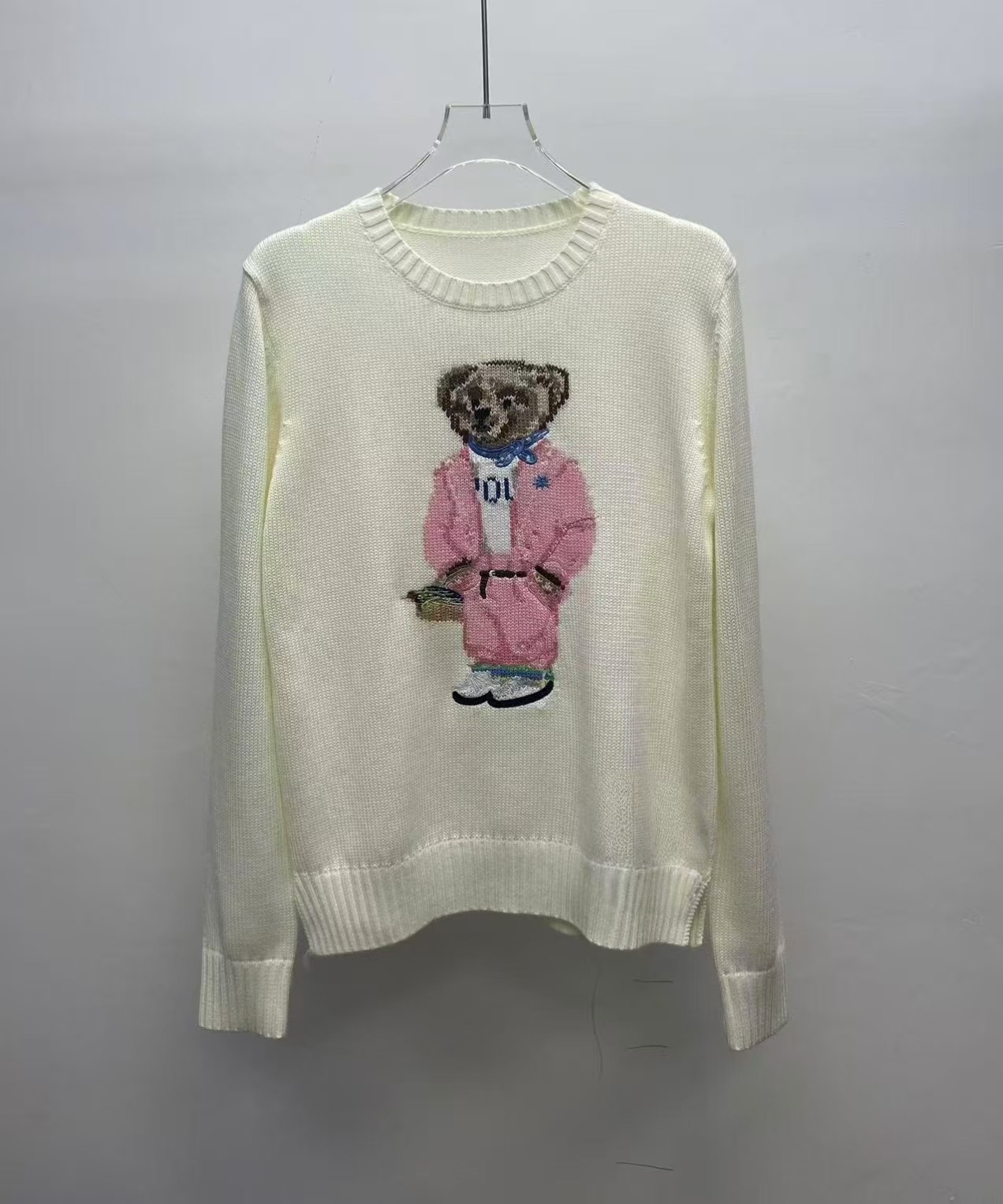 White powdered bear