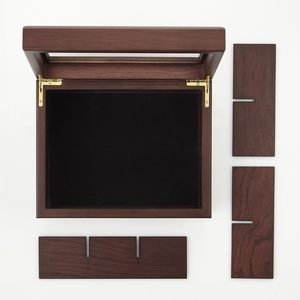 Organizador de Té de Bambú Pulido, Caja de Madera para Almacenamiento de Té - Product Image 6