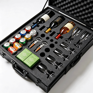Inserto de Espuma de Alta Densidad Cortado a Troquel para Botellas de Vino, Envases de Vidrio y Cosméticos, Ecológico, Inodoro, Antipolvo y Suave - Product Image 1