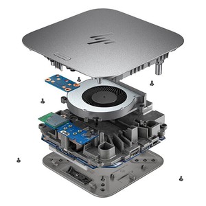 Station d'accueil Thunderbolt 4 G6 100W pour HP 9X472UT avec 11 interfaces (Type C) pour affichage multi-écrans 2.1 - Product Image 5