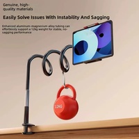 Support de téléphone portable et tablette mains libres, pince spirale de chevet, multifonctionnel pour diffusion en direct
