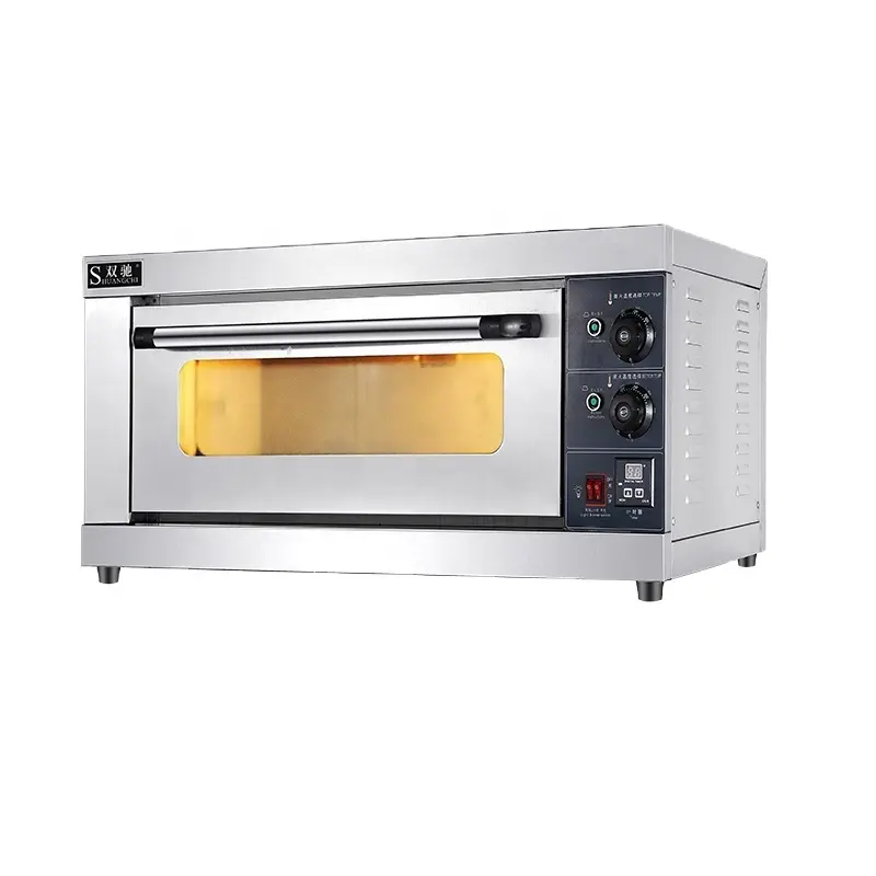 Commerciële Elektrische Oven 1 Lagen Ingebouwde Ovens Bakken Brood Brood Pizza Machine 220V