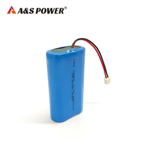 Paket Baterai Lithium Ion 18650 7.4V 2600mAh Baterai Isi Ulang untuk Keyboard dan Mouse Nirkabel Elektronik Konsumen