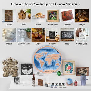 עבור 40w עץ כוח גבוה דיודה לייזר מכונת חיתוך מכונת חיתוך a40pro v2 במבוק נייד אבן גומי - Product Image 6