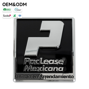 Autocollant de calandre de voiture en plastique découpé sur mesure OEM ODM avec <span class=keywords><strong>logo</strong></span> de marque personnalisé pour la publicité automobile, emblème de voiture sur mesure - Product Image 4