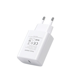 PD Fast 20W บล็อกอะแดปเตอร์ไฟ USB เครื่องชาร์จติดผนังปลั๊กชาร์จพกพาแบบพกพาพับได้พร้อมสายชาร์จ USB C ถึง C - Product Image 1