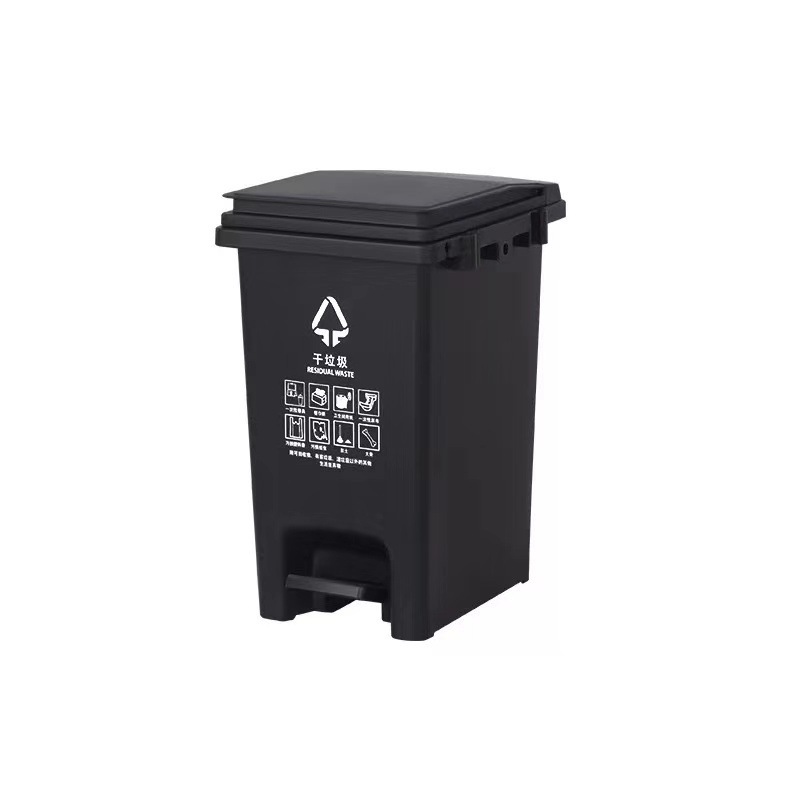 Déchets secs noirs