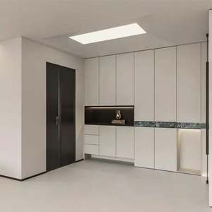 Personnalisation complète de meubles modernes pour villa, personnalisation de meubles en bois pour salon, chambre à coucher, cuisine - Product Image 2