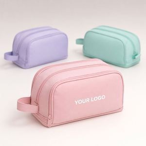 Multi-Functional Three-layer Novelty Cute Fabric Pencil Case with Zipper Closure Waterproof <b>School</b> Office Use Children - Product Image 1