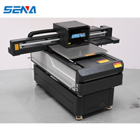 Impresora de Inyección de Tinta UV SENA 6090 para Vidrio HD, Madera, Acrílico, Cajas, PVC, Botellas de Vino, Azulejos, con Cabezales XP600/TX800/I3200/G5I
