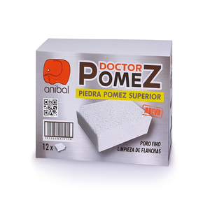 Pietra Pomes di Qualità Superiore 12x Fini per la Pulizia delle Piastre - Product Image 2