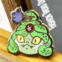 Broche œil maléfique de haute qualité, design créatif et tendance, épingles personnalisées, thème d'horreur amusant, émail dur, épingle à revers